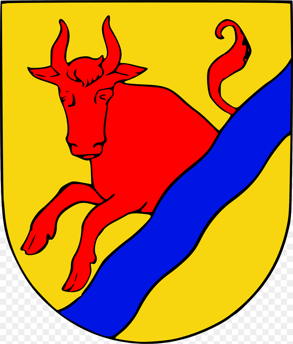 Liftarn Mariestad Coat Of Arms Clipart, Livestock, Animal, Mammal Free Png Download