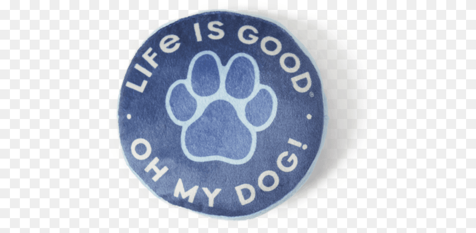 Lig Dog Squeaky Toy Paw Print Circle, Home Decor, Plate, Symbol, Logo Png