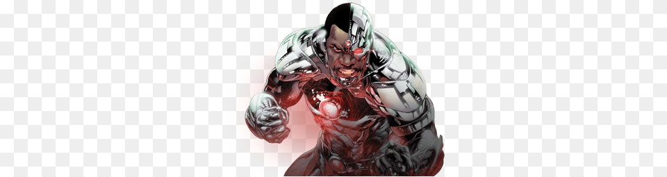 Liga De La Justicia Cyborg, Adult, Male, Man, Person Free Png