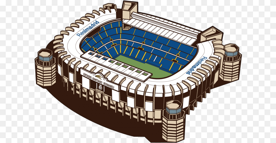 Liga Real Madrid Club De Ftbol, Cad Diagram, Diagram, Architecture, Arena Free Png Download