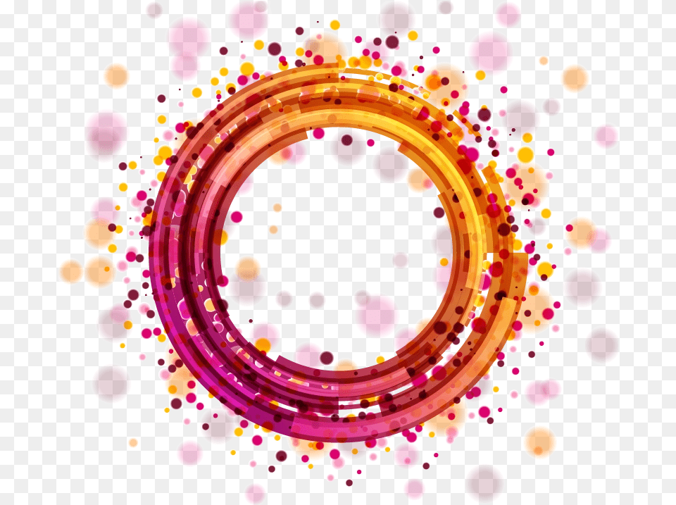Light Abstract Euclidean Vector Circle Abstract Colorful Circle, Purple, Art, Graphics, Accessories Free Transparent Png