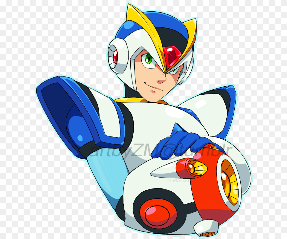 Light Armor Mega Man X, Book, Comics, Publication, Face Free Png