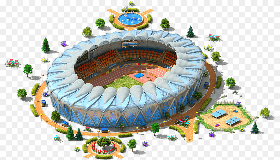Light Athletics Arena Soccer Specific Stadium, Cad Diagram, Diagram, Architecture, Building Free Png Download