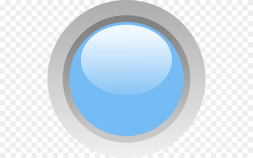 Light Blue 2 Led Circle Svg Clip Arts Circle, Window, Sphere, Disk Png Image