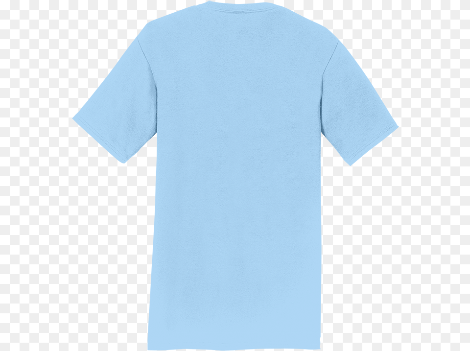 Light Blue Active Shirt, Clothing, T-shirt Png Image