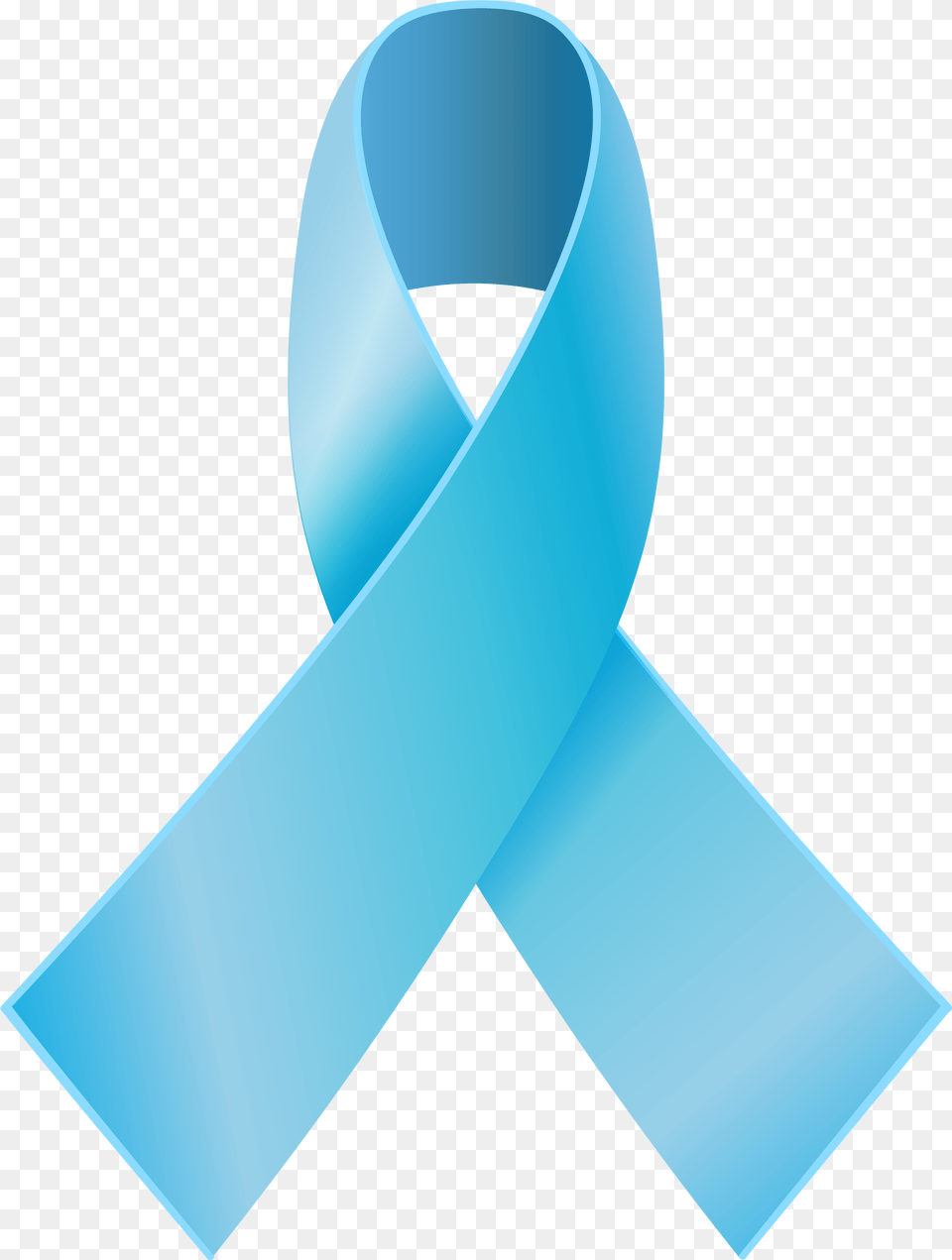 Light Blue Awareness Ribbon Clip Art Transparent Background Breast Cancer Ribbon, Accessories, Formal Wear, Tie, Belt Free Png Download