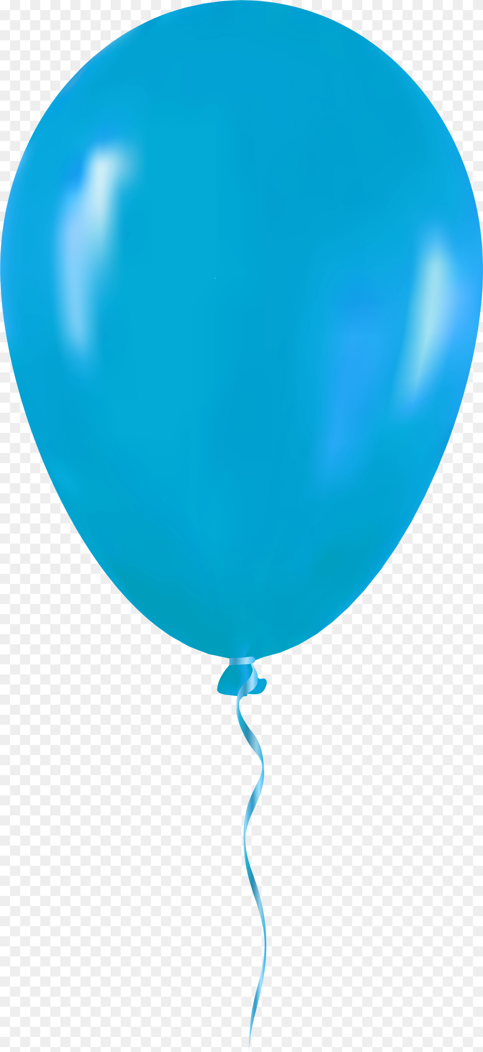 Light Blue Balloon Clip Art Transparent Background Single Balloon, Astronomy, Moon, Nature, Night Free Png Download