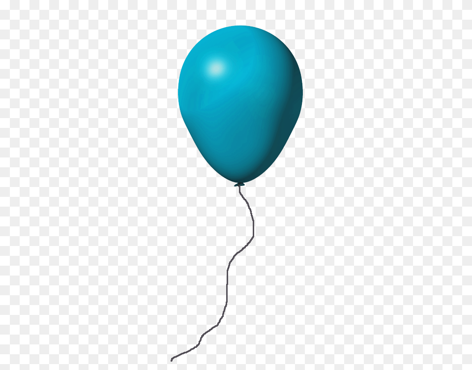 Light Blue Balloon Transparent Background Free Png