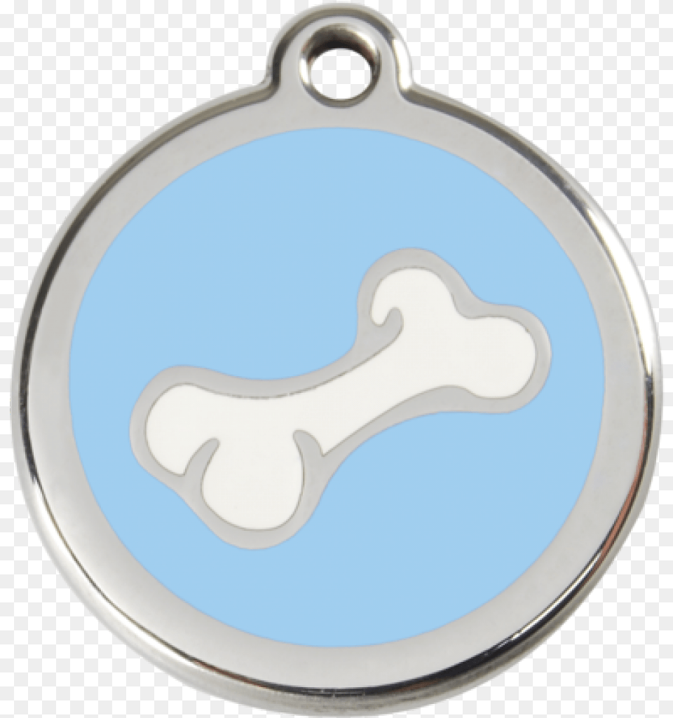 Light Blue Cartoon Bone Pet Tag Pet Tag, Accessories, Pendant, Jewelry Free Png Download
