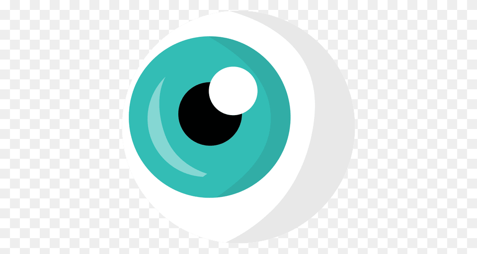 Light Blue Cartoon Eye, Sphere, Disk Png