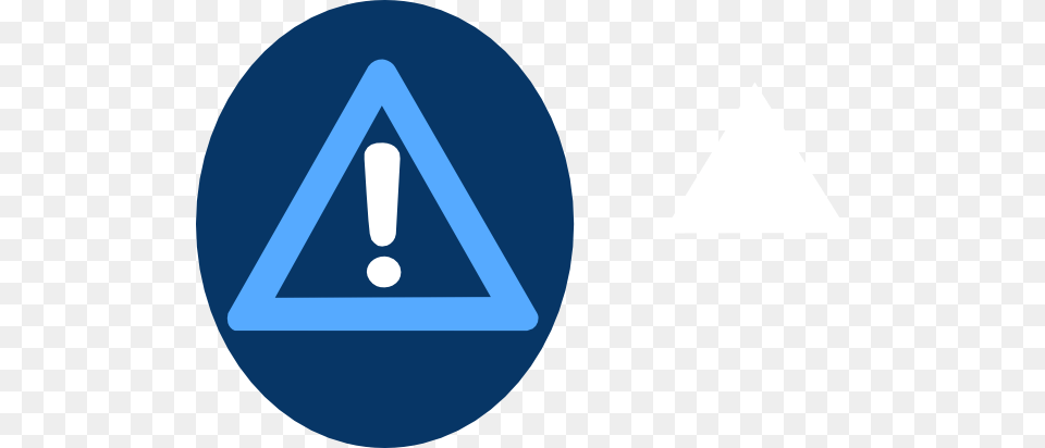 Light Blue Caution Clip Art, Triangle, Disk, Symbol Png Image