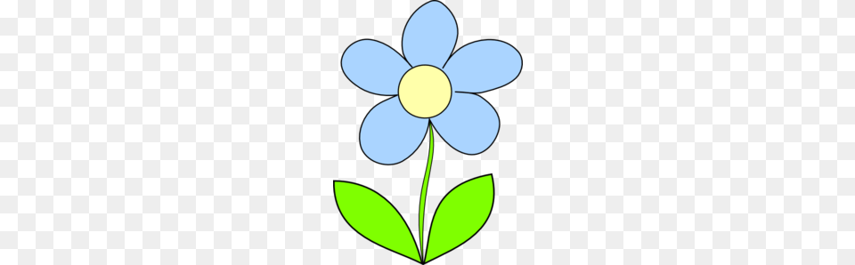 Light Blue Clipart Rose, Anemone, Petal, Plant, Flower Free Png Download