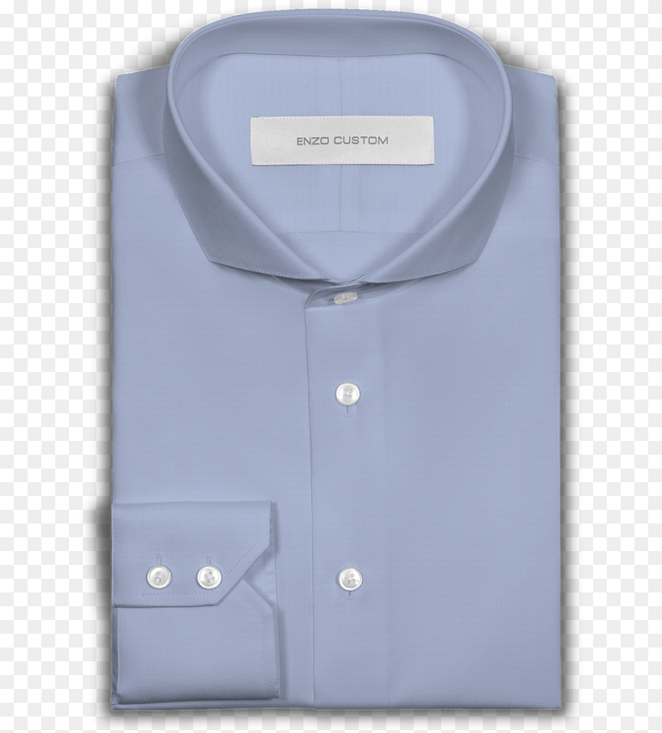 Light Blue Dress Shirt Button, Clothing, Dress Shirt Png Image