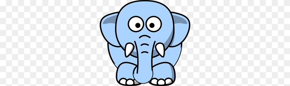 Light Blue Elephant Clip Art For Web, Animal, Wildlife, Mammal, Baby Free Transparent Png