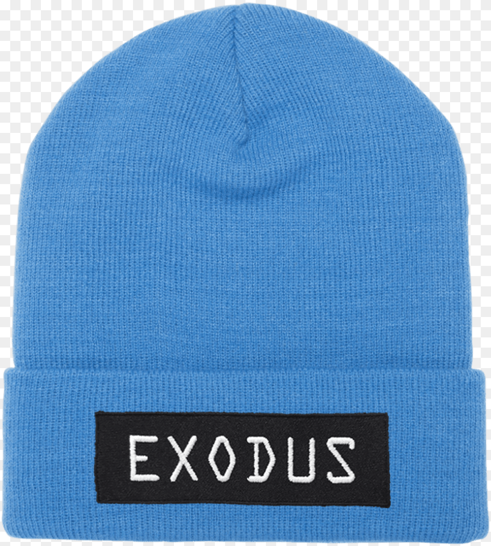 Light Blue Exodus Optical Watch Beanie Beanie, Cap, Clothing, Hat, Person Png