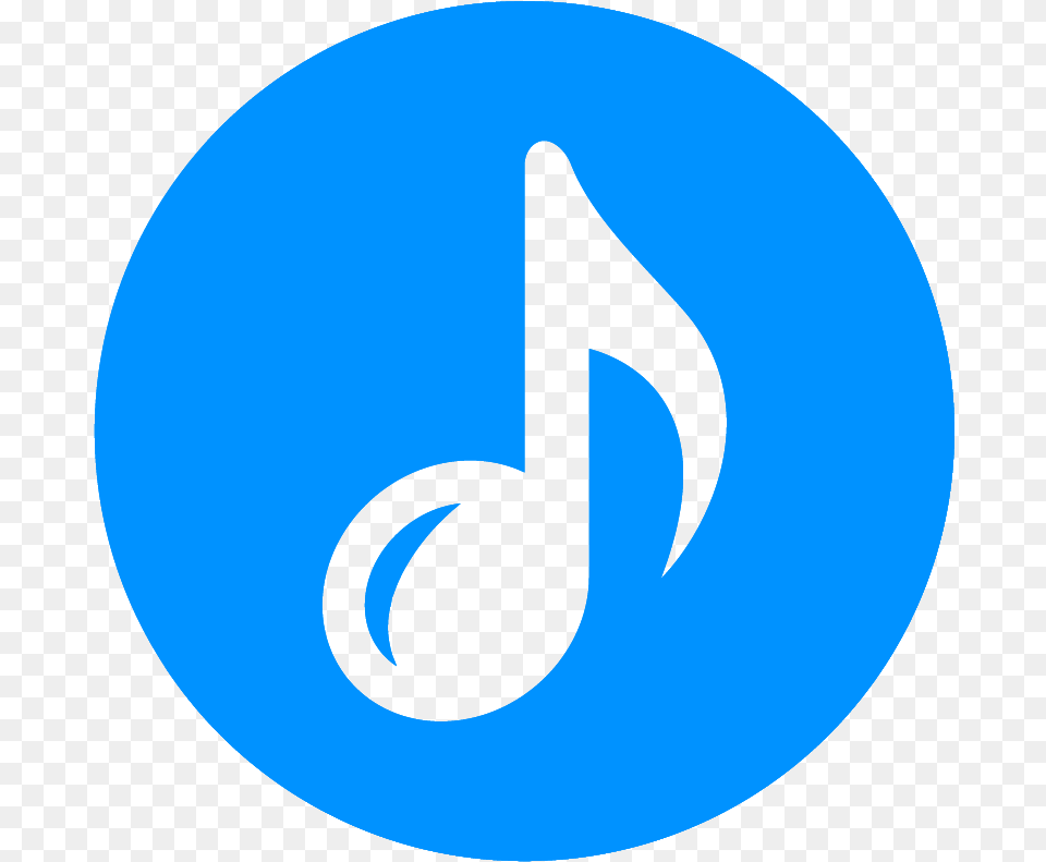 Light Blue Music Note Icon Music Logo Purple, Astronomy, Moon, Nature, Night Free Transparent Png