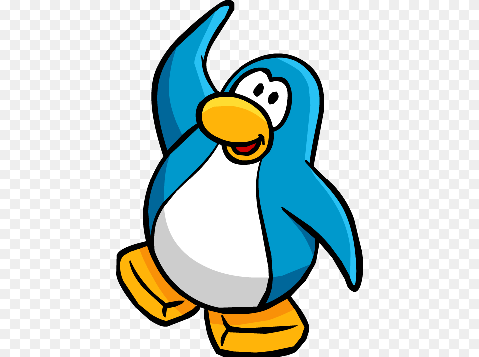 Light Blue Penguin Nc9 Club Penguin Blue Penguin, Animal, Bird, Fish, Sea Life Png