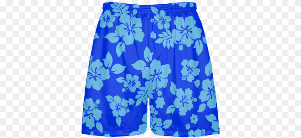 Light Blue Royal Hawaiian Shorts Accent Shorts, Clothing, Swimming Trunks, Beachwear, Skirt Free Png Download