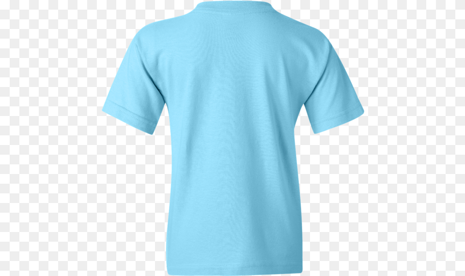 Light Blue Shirt Back, Clothing, T-shirt Png Image