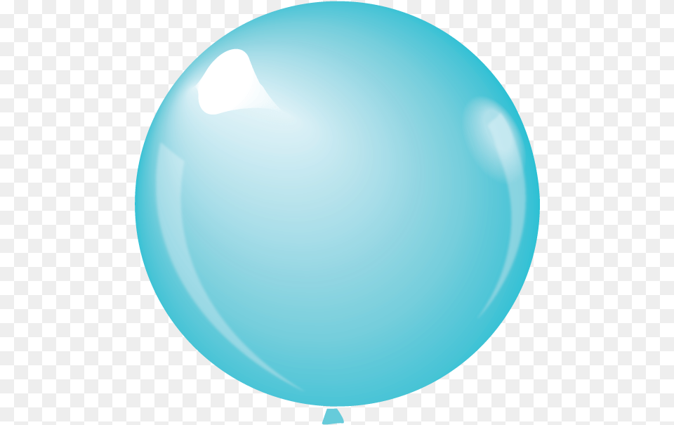 Light Blue Sphere, Balloon, Plate Png Image