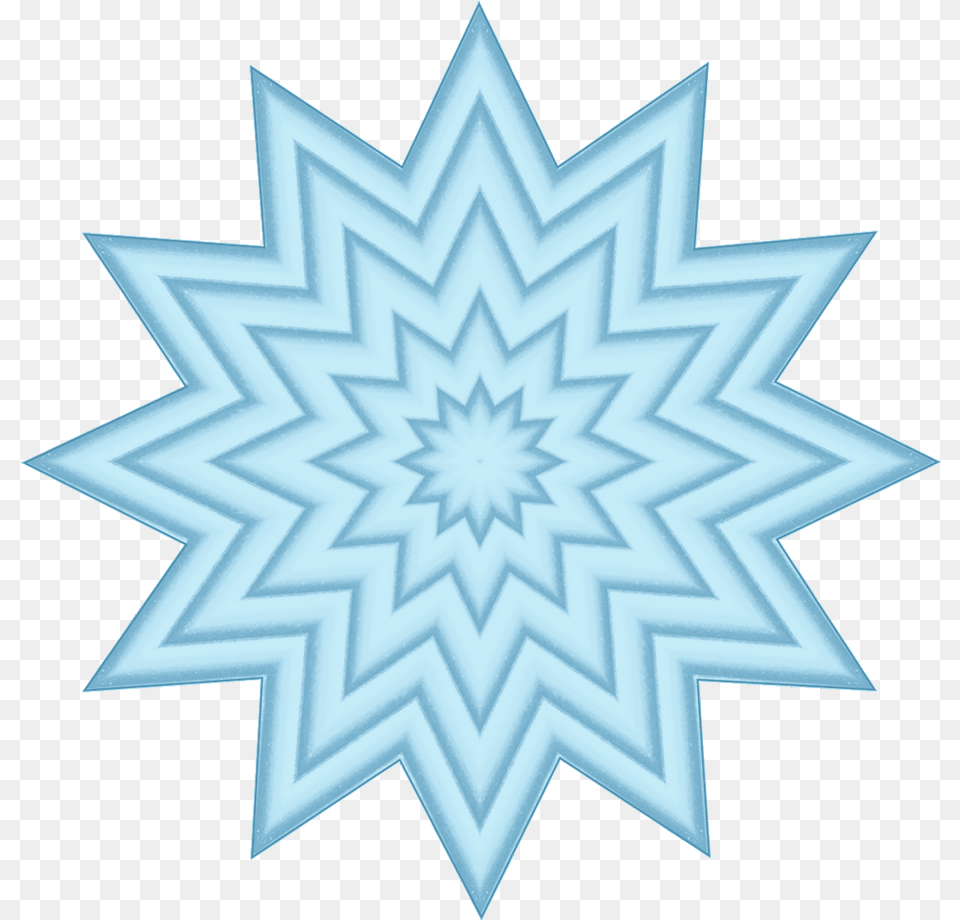 Light Blue Star Pattern, Nature, Outdoors, Cross, Symbol Free Transparent Png