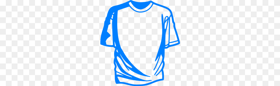 Light Blue T Shirt Clip Art, Clothing, T-shirt, Person, Long Sleeve Free Png Download
