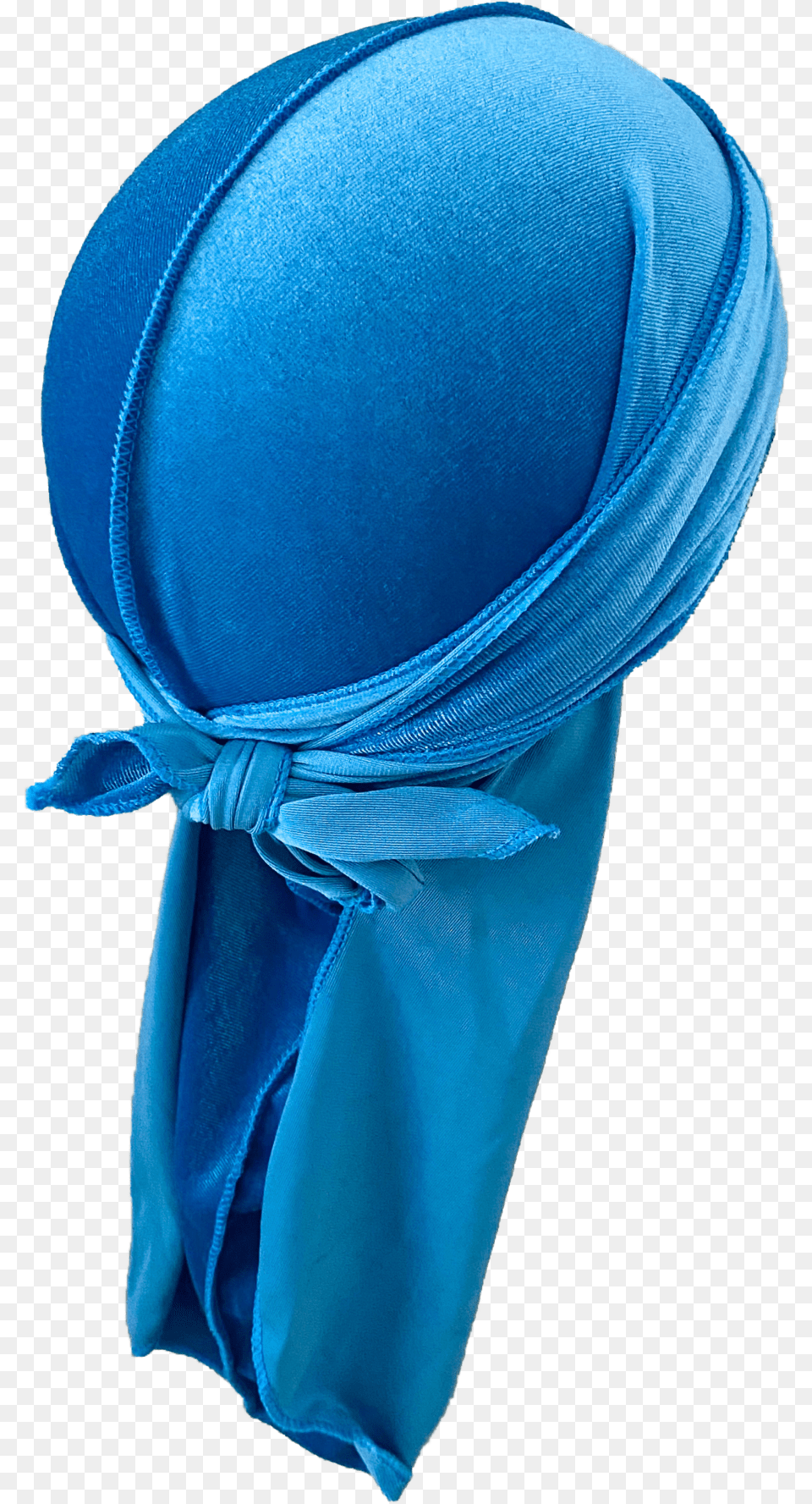 Light Blue Velvet Durag Solid, Clothing, Scarf, Hat Png Image