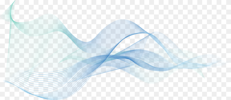 Light Blue Wave Mesh, Plastic, Animal, Fish, Sea Life Png Image