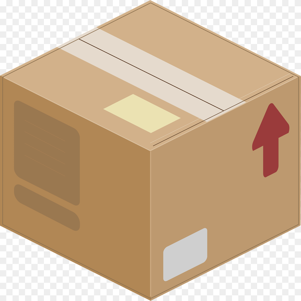 Light Brown Carton Box Clipart, Cardboard, Package, Package Delivery, Person Png Image