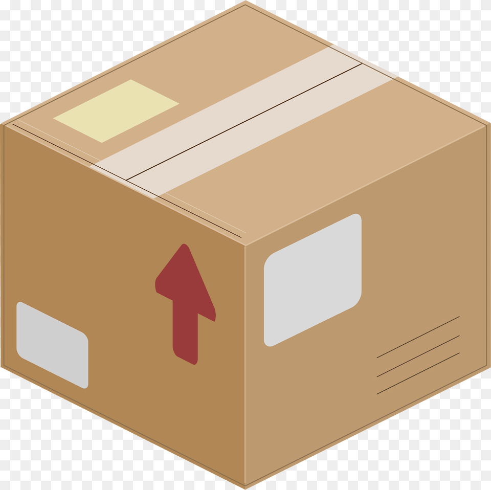 Light Brown Carton Box Clipart, Cardboard, Package, Package Delivery, Person Png