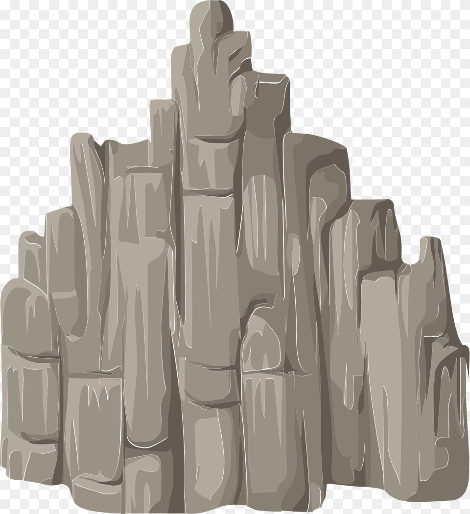 Light Brown Cliff Front Clipart, Archaeology, Rock, Nature, Outdoors Png Image