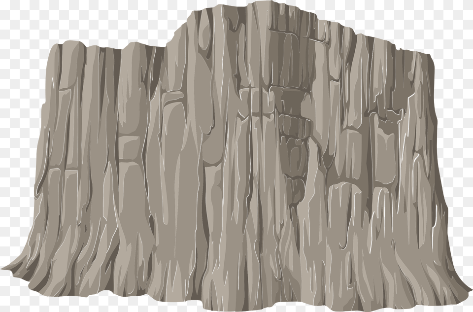 Light Brown Cliff Front Clipart, Nature, Outdoors, Plant, Rock Png Image