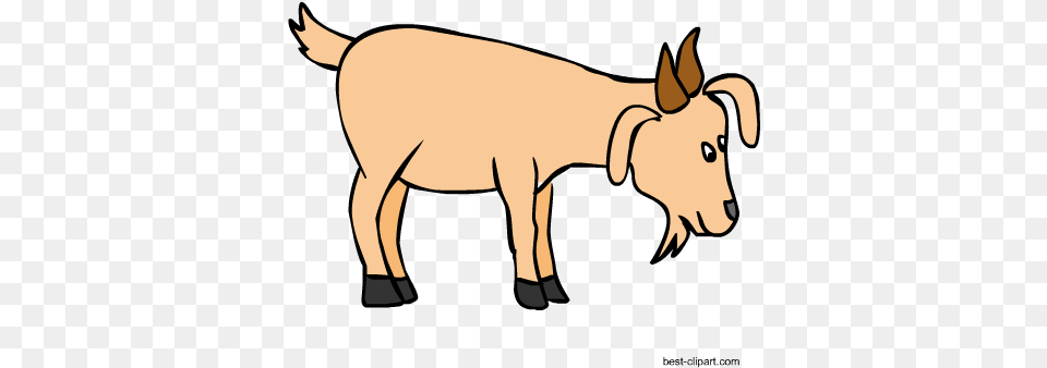 Light Brown Goat Clip Art Clip Art, Livestock, Animal, Mammal, Bull Free Transparent Png