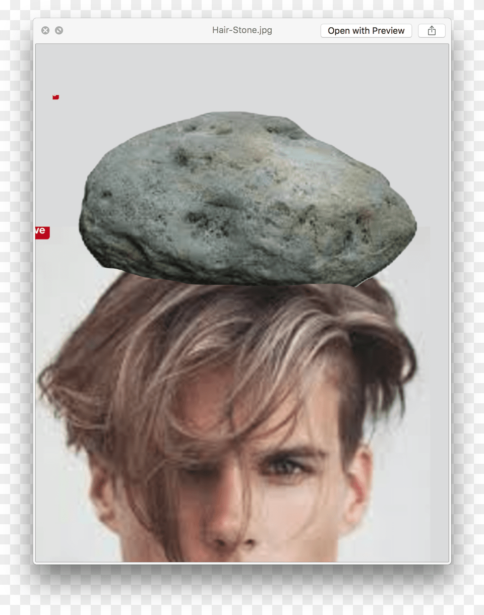 Light Brown Hair Guys, Pebble, Rock, Adult, Female Png