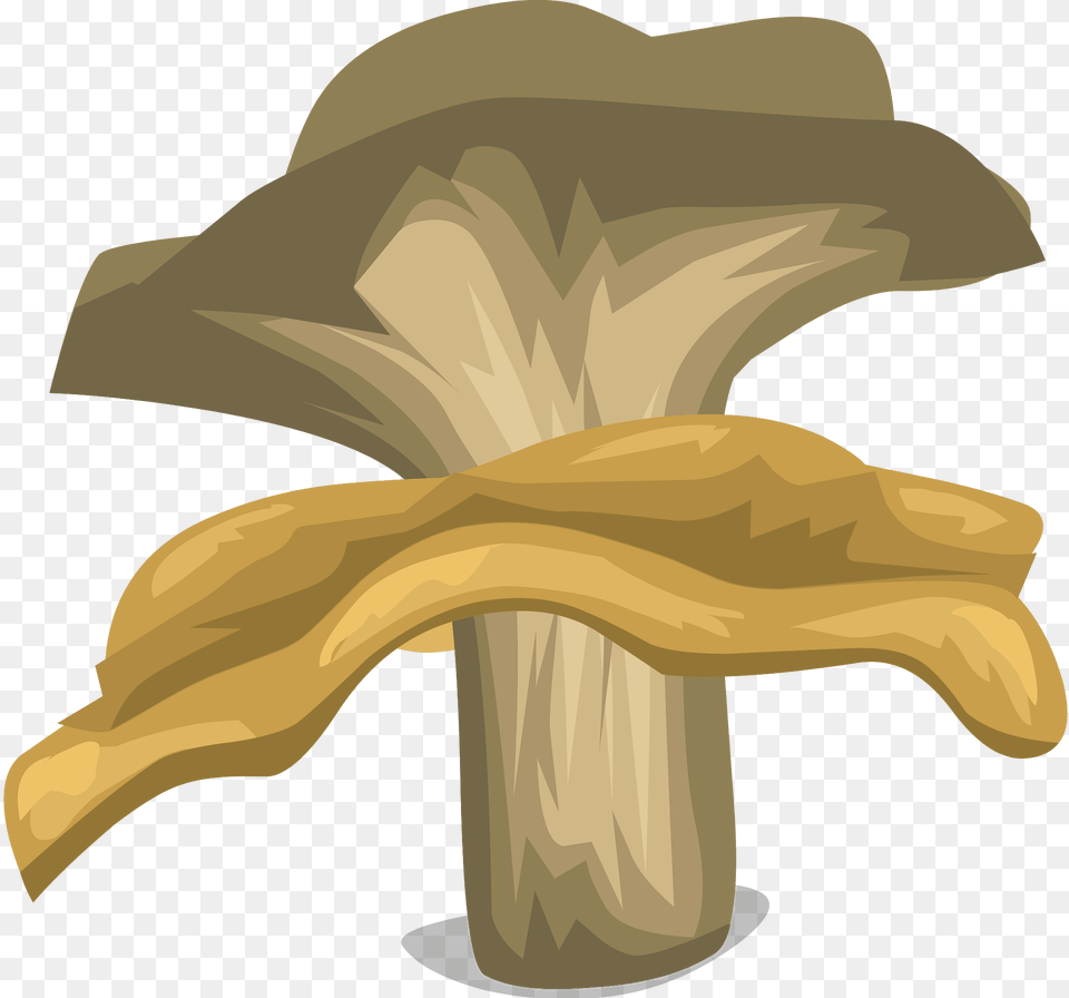 Light Brown Mushroom Clipart, Fungus, Plant, Agaric, Animal Free Png