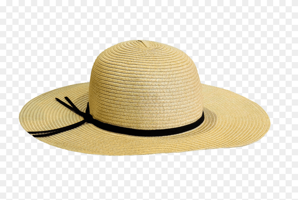 Light Brown Woven Hat, Clothing, Sun Hat Png Image