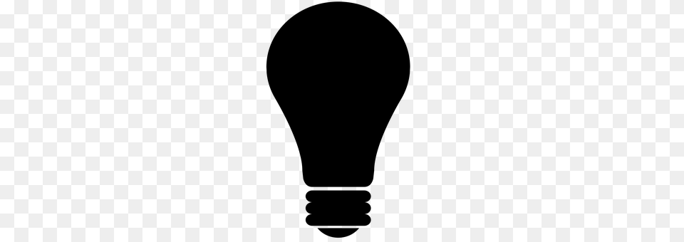 Light Bulb Gray Free Png Download