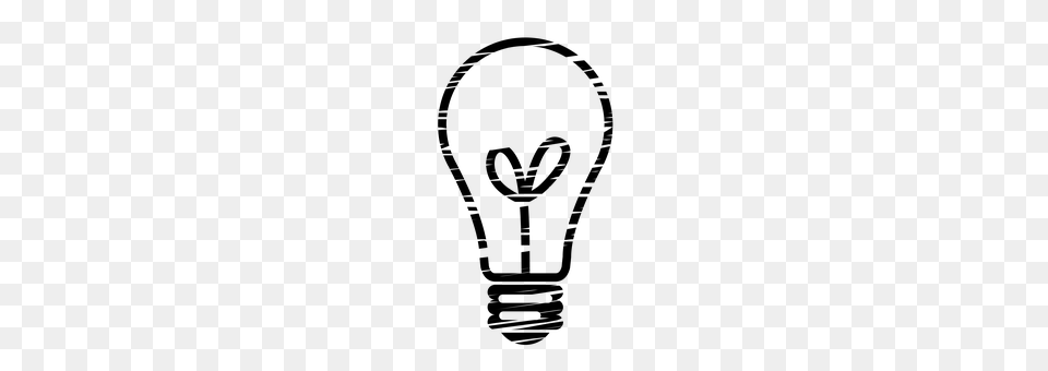 Light Bulb Gray Png Image