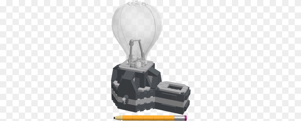 Light Bulb And Pencil Holder Cable Car, Lamp Free Png