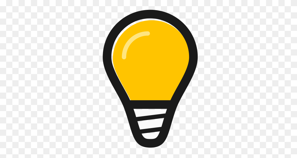 Light Bulb Bulb Light Lamp Icon With And Vector Format, Lightbulb, Person Free Png Download
