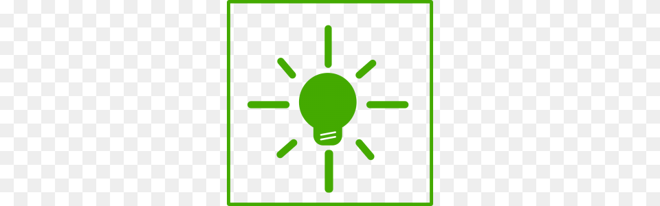 Light Bulb Clip Art, Green Png Image