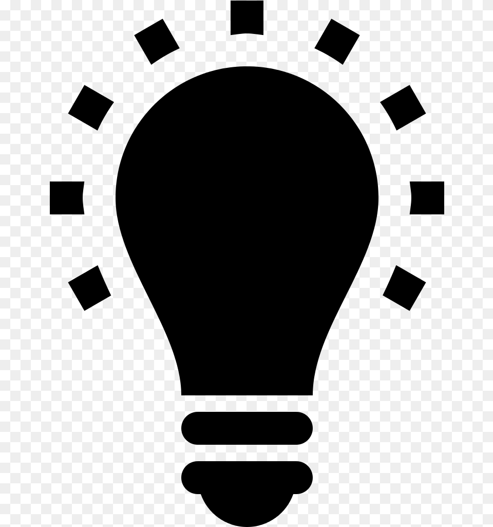 Light Bulb Clip Art Vector 4vector Lightbulb Icon, Gray Png