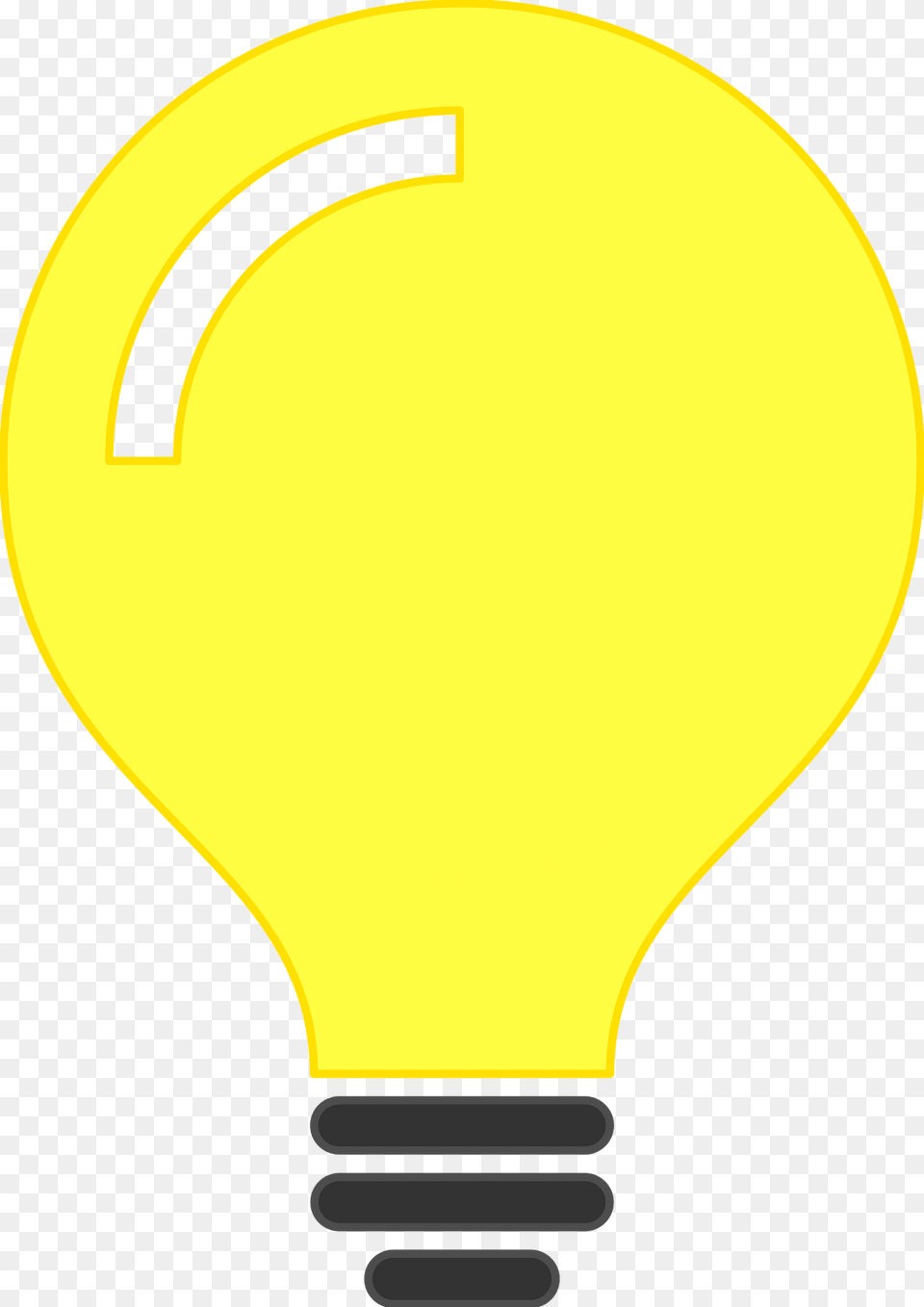 Light Bulb Clipart, Lightbulb, Disk Png Image