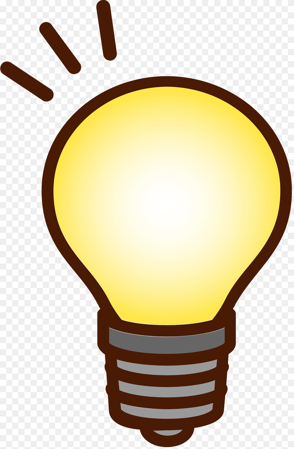 Light Bulb Clipart, Lightbulb, Smoke Pipe Free Png