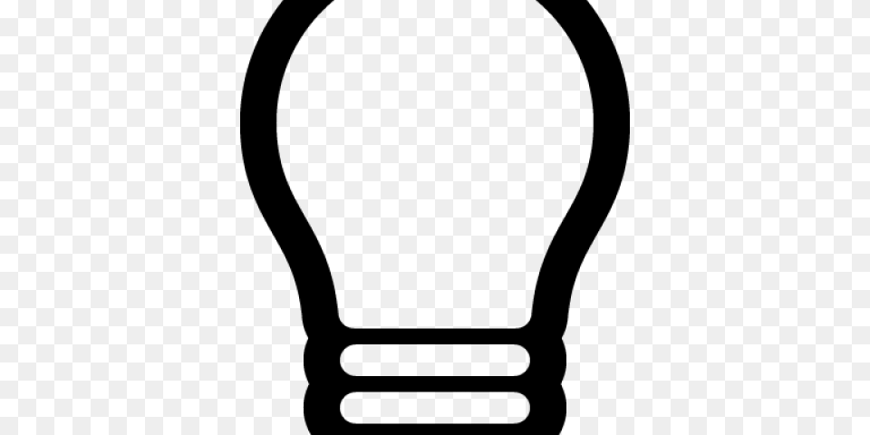 Light Bulb Clipart Clip Art, Gray Png Image