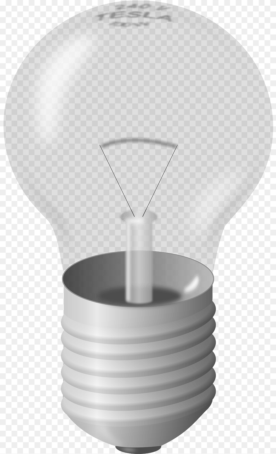 Light Bulb Clipart Download Transparent Creazilla Unlit Light Bulb Clipart, Lightbulb, Smoke Pipe Free Png