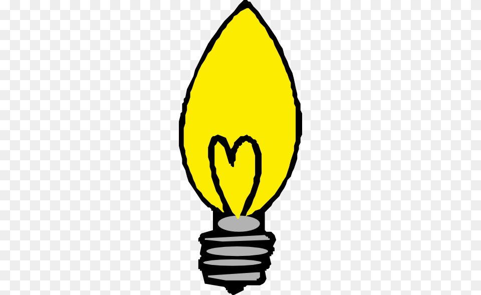Light Bulb Clipart Heart, Lightbulb, Clothing, Hoodie, Knitwear Free Png Download