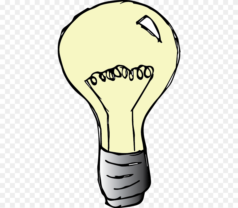 Light Bulb Clipart Melonheadz Melonheadz Lightbulb, Clothing, Hardhat, Helmet Free Png Download