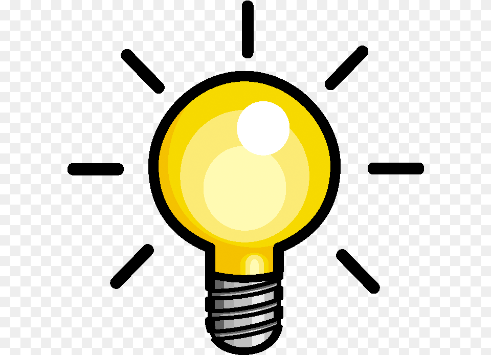 Light Bulb Clipart Transparent Light Bulb Cartoon Transparent, Lightbulb Free Png