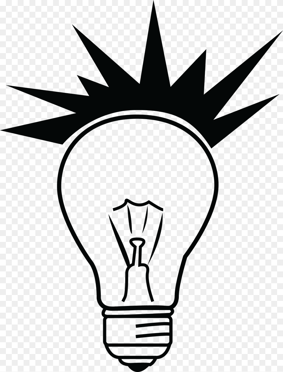 Light Bulb Drawing, Lightbulb Free Transparent Png